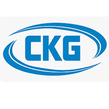 CKG Metal Detecting Scoops and Shovels Logo featuring the letters "CKG" in blue with a circular design element.